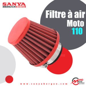 Filtre à air pour moto GY6 50cc 110cc 125cc - Kit d'admission haute efficacité pour GY6D, motos tout-terrain