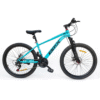 VTT 26″ BMX – Vélo Tout Terrain Turquoise avec Freins à Disque (Dès 11 ans)