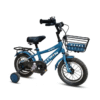 VELO 12″ ENFANT BLEU AVEC STABILISATEURS (2-4 ANS) B-TWIN